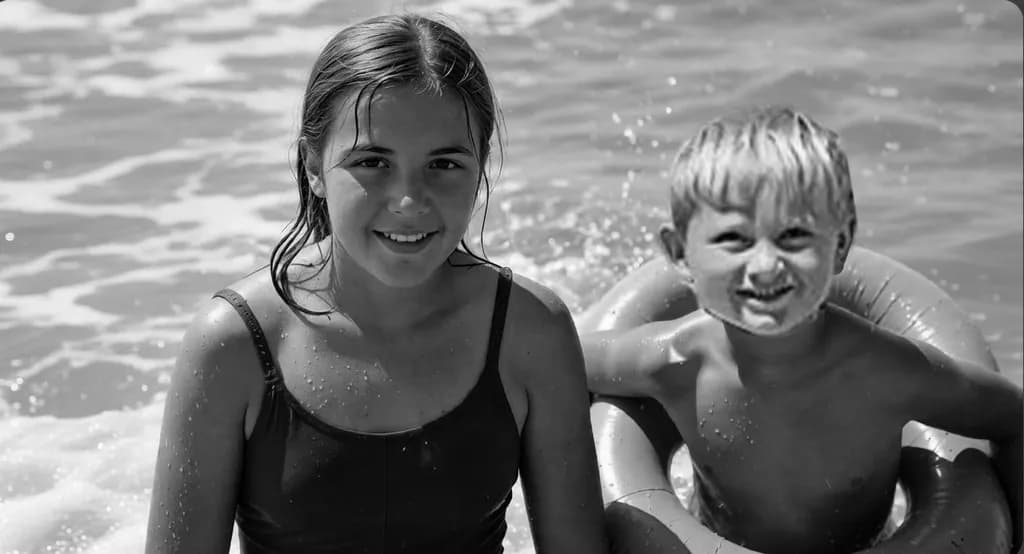 Alicia and Brother
