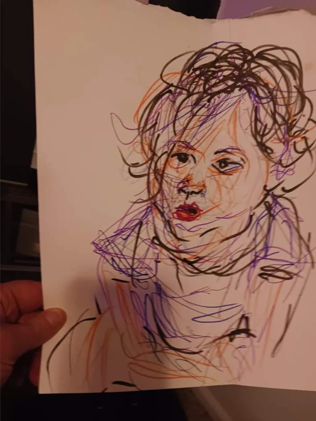 Colorful Expressive Portrait