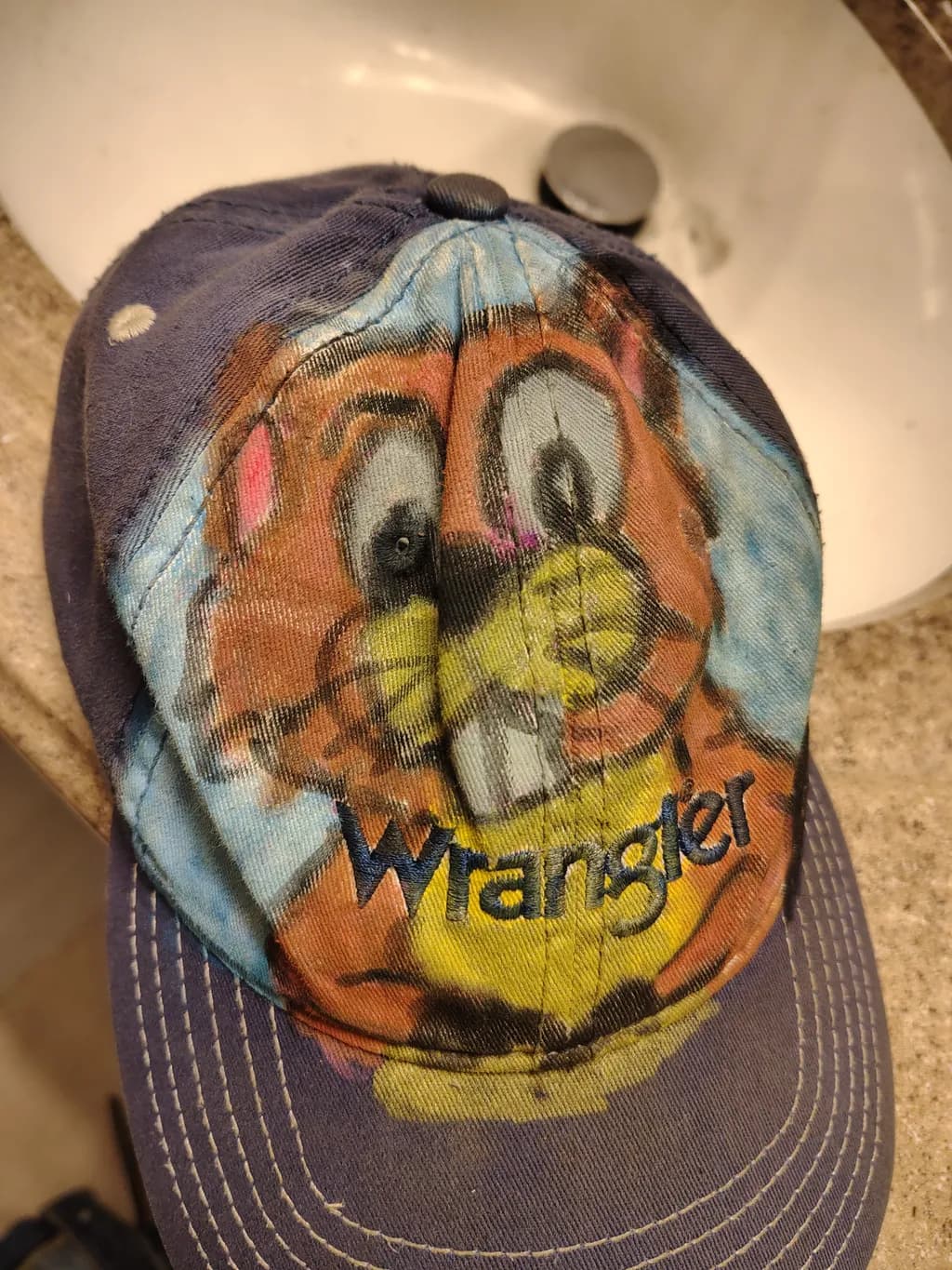 Painted Parrot Cap