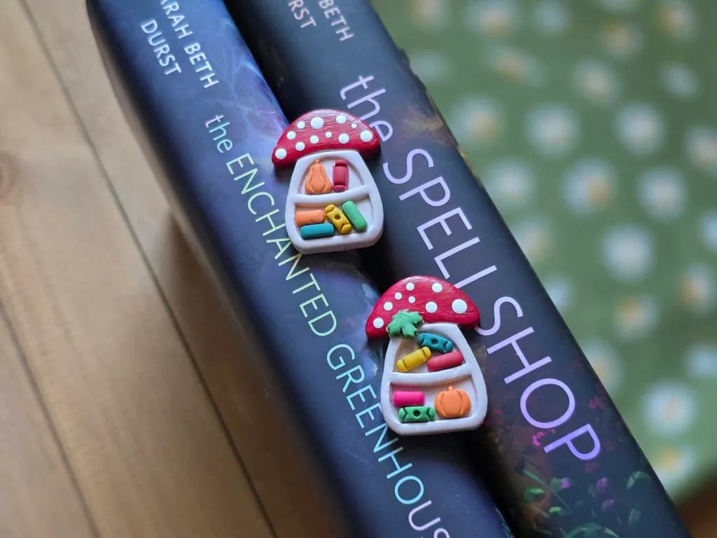 Mushroom Storybook Charms