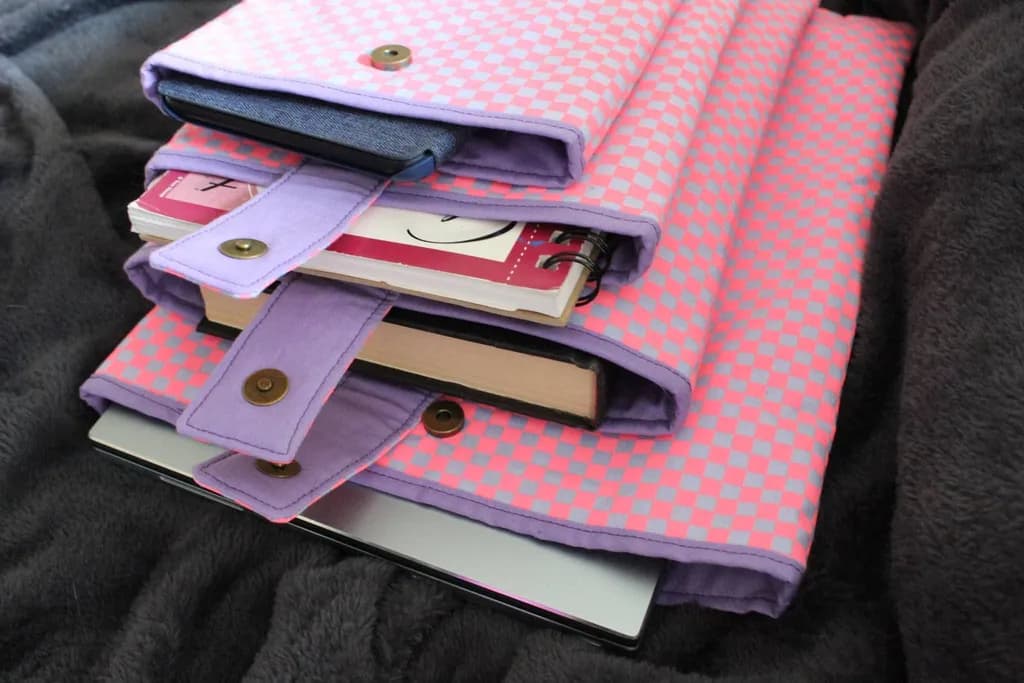 Checkerboard Book Totes