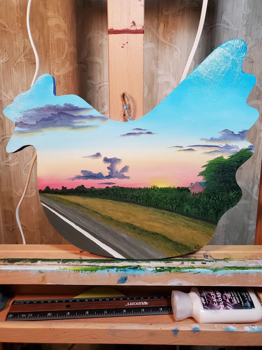 Country Road Sunset