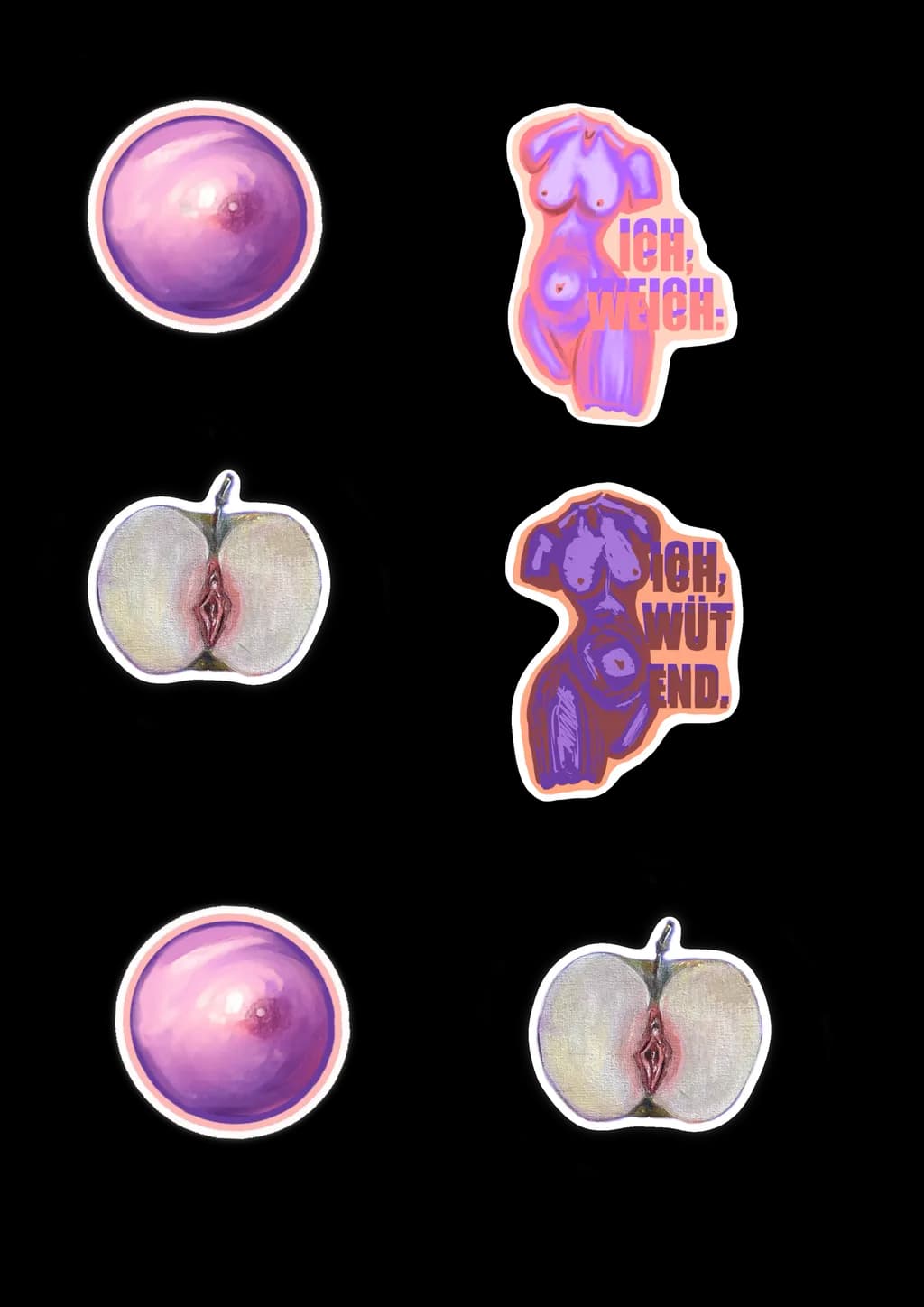 Plum, Apple, Ich, Welch, Wütend