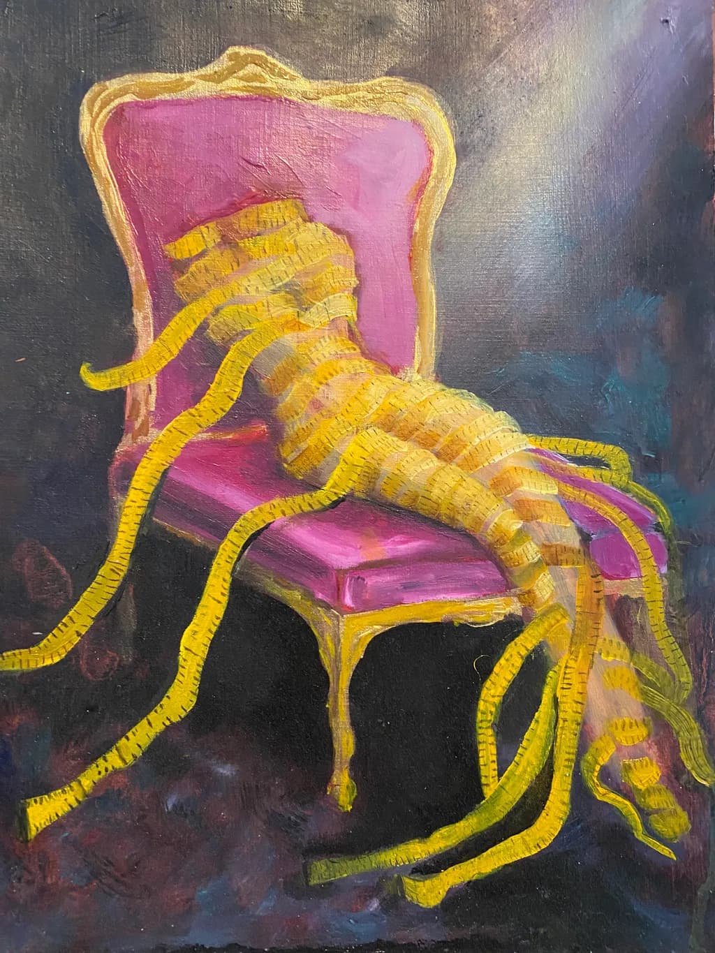 Golden Octopus Chair