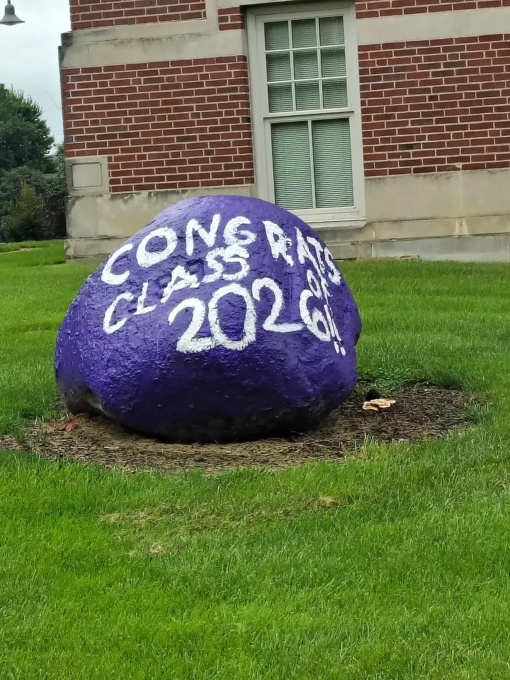 Class of 2020 Garden Rock
