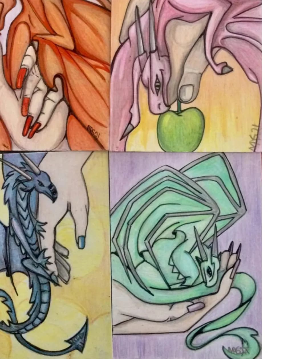 Four Dragons, Four Elements