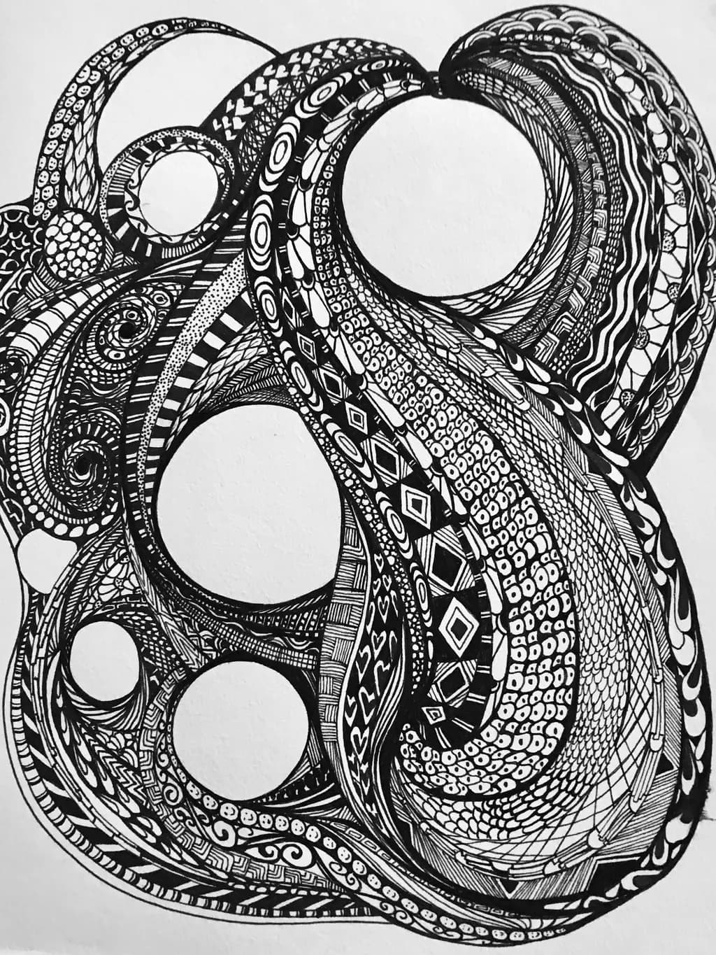 Patterned Circlescape