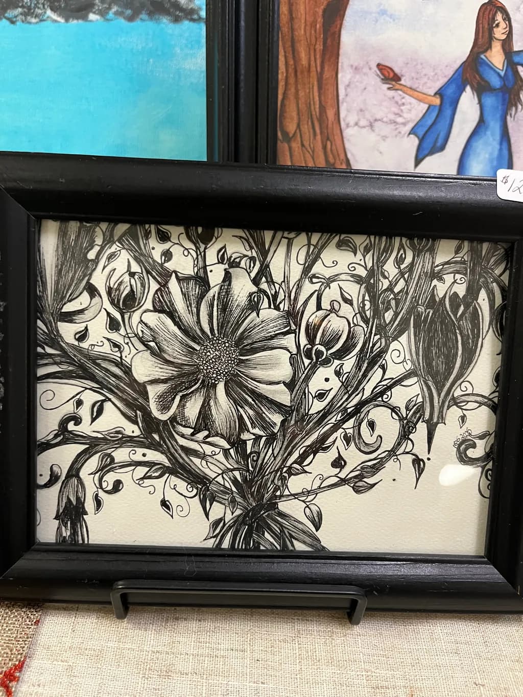 Botanical Ink Bouquet