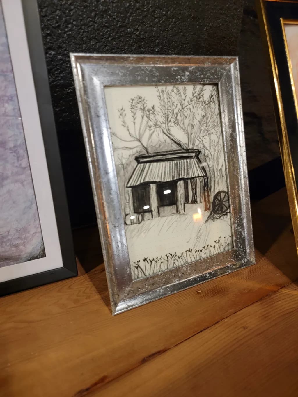 Woodland Cabin Sketch