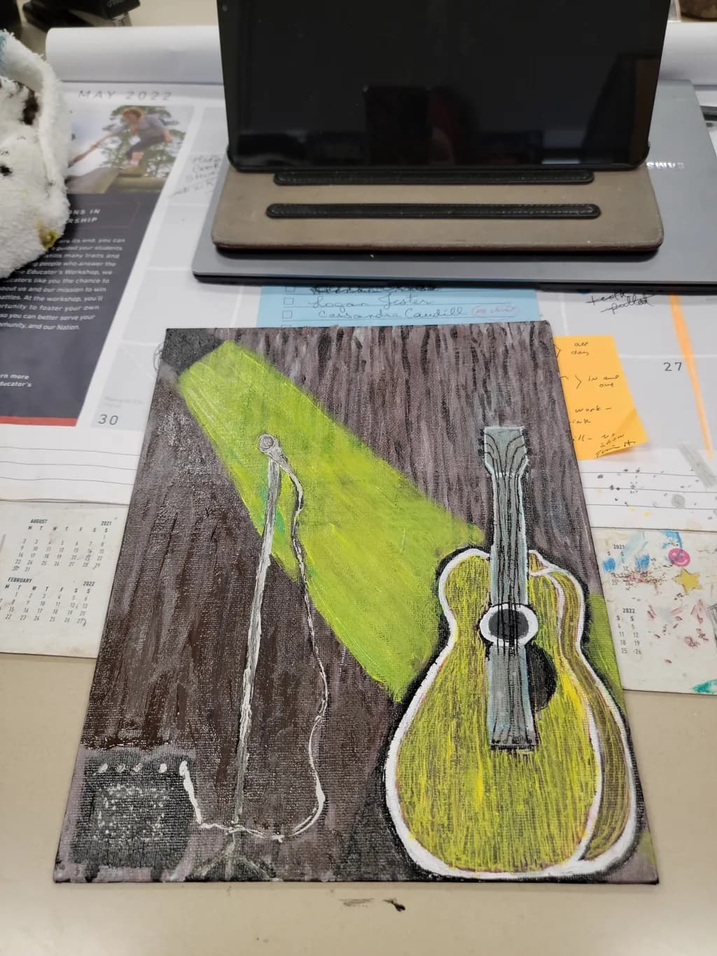 Lime Guitar