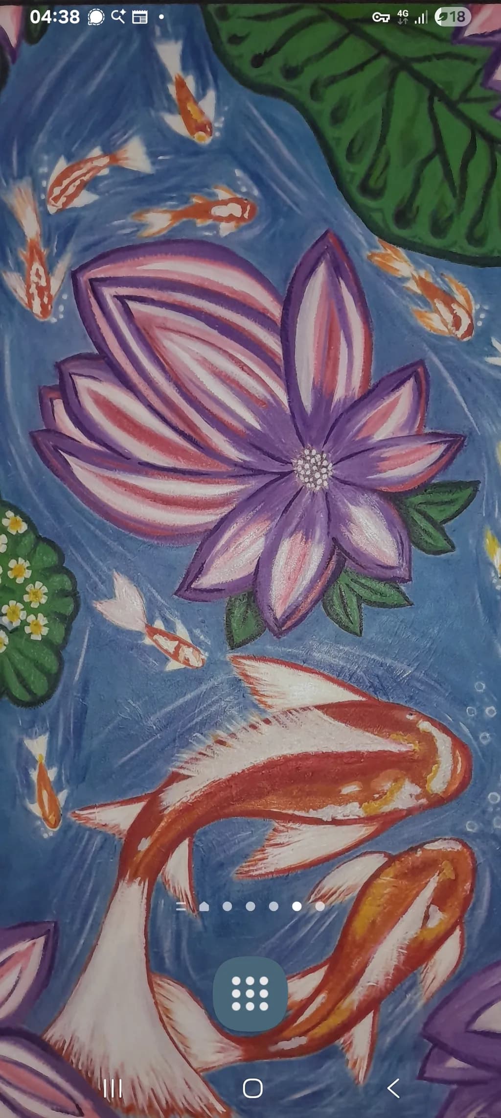 Koi and Lotus