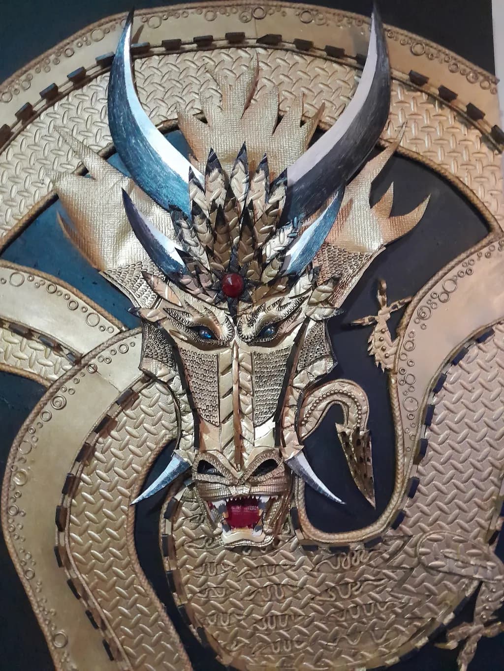Armored Dragon Guardian
