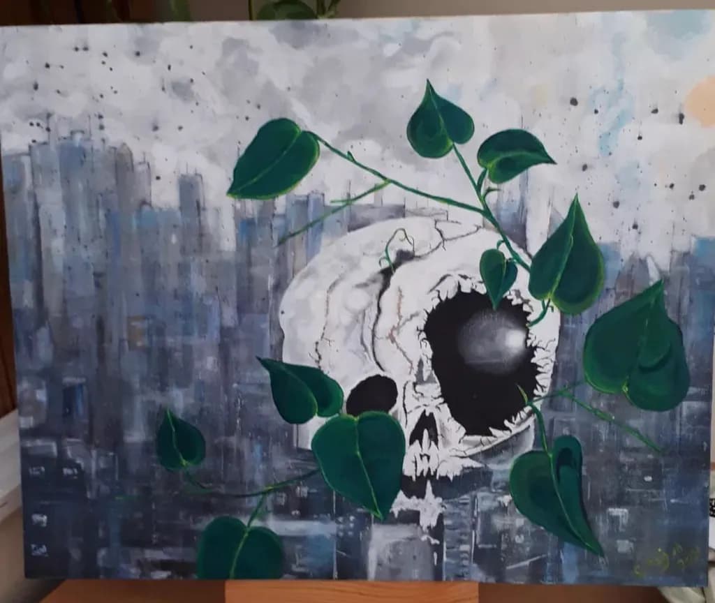 City Skull Garden