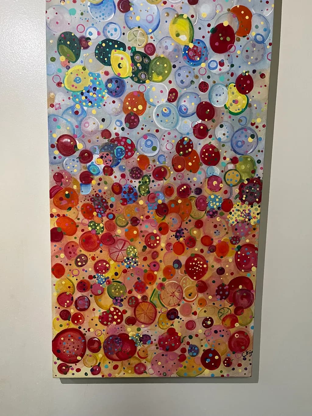 Chromatic Orchard of Circles