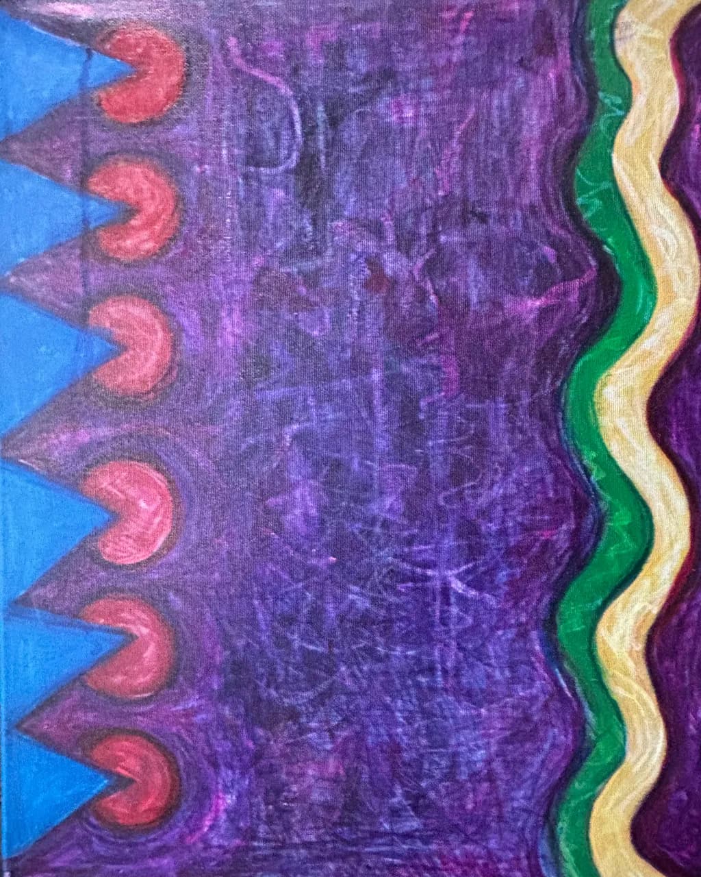Purple Geometric Rhythm