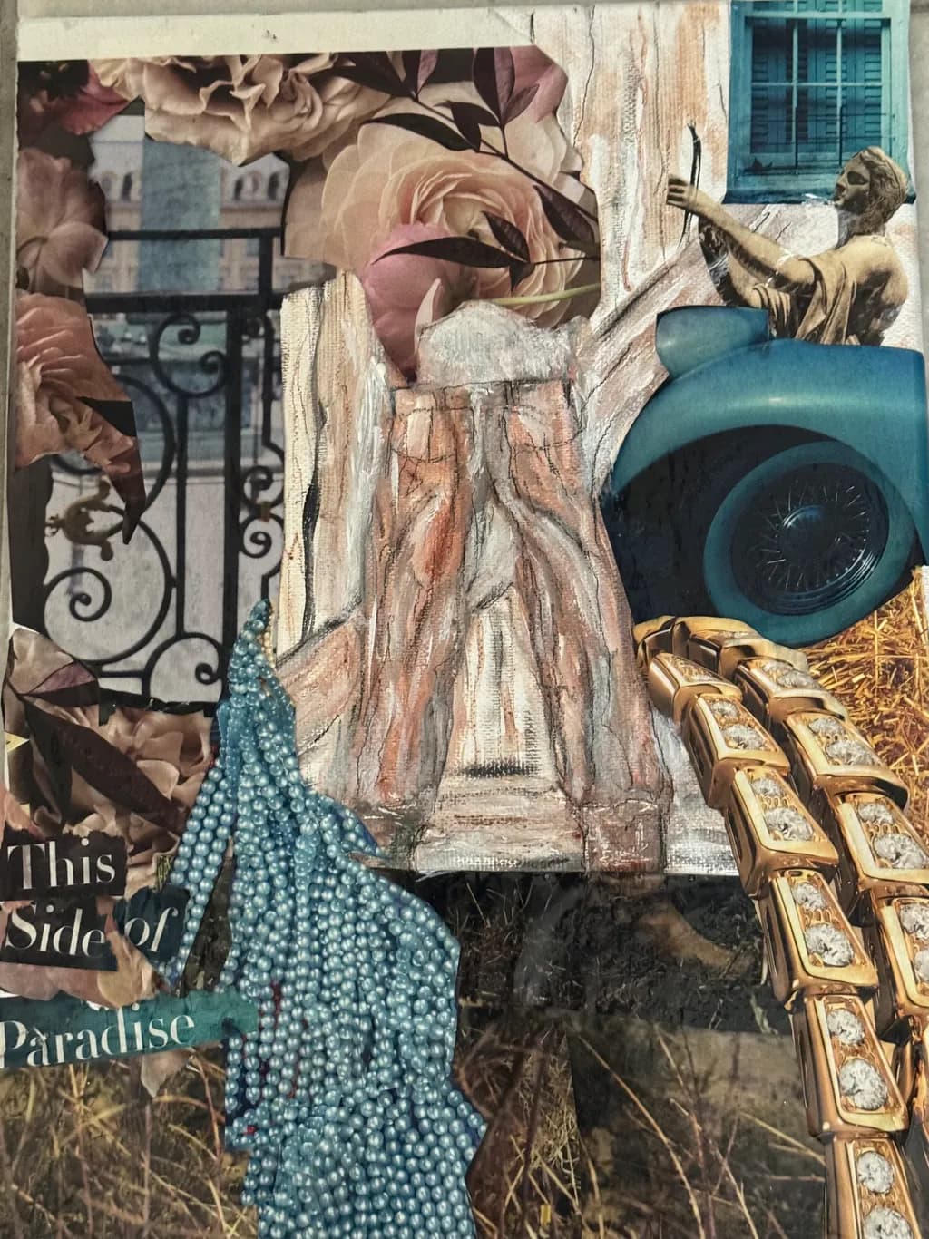 Floral Relic Collage