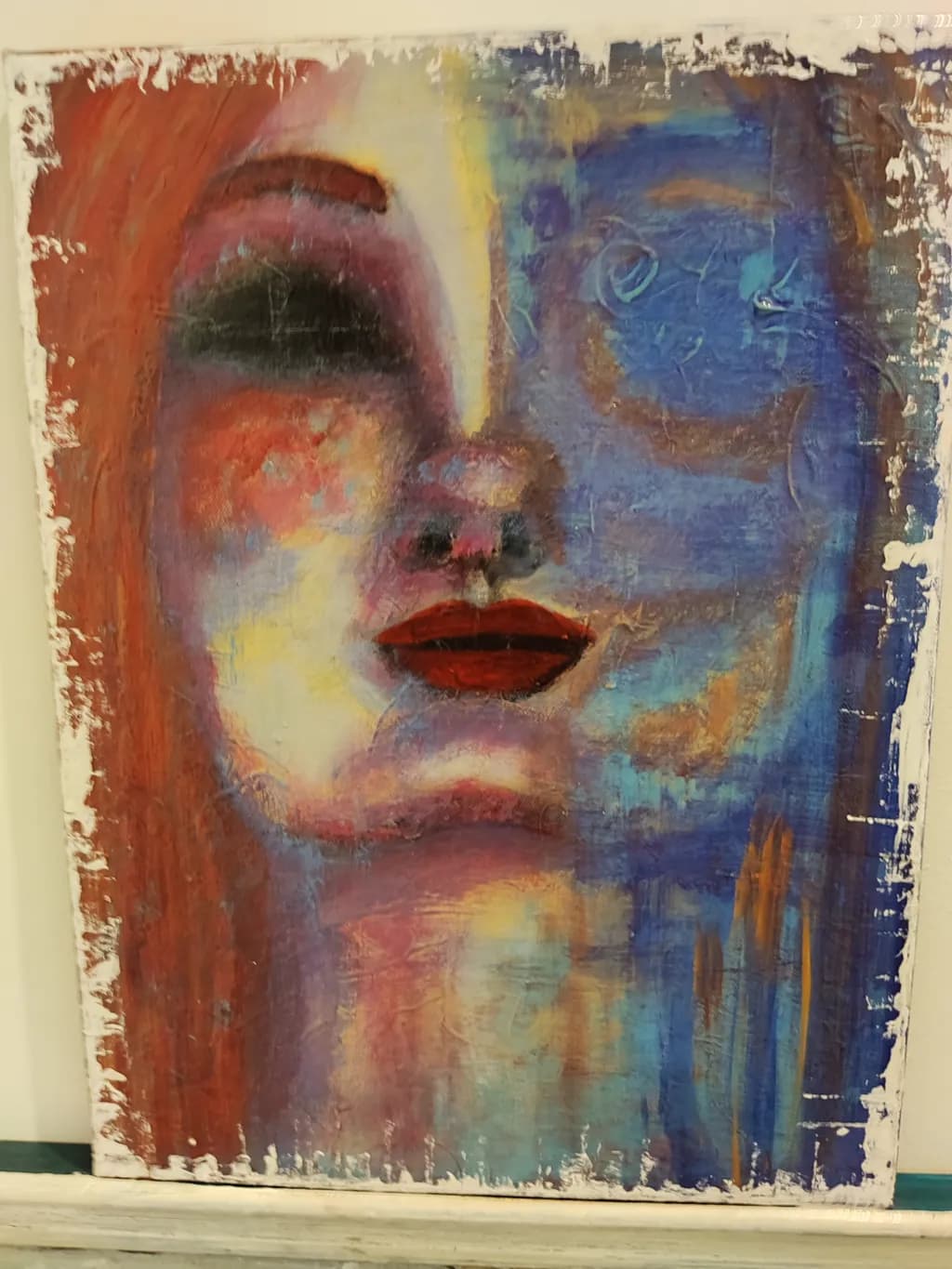 Split-Face Portrait