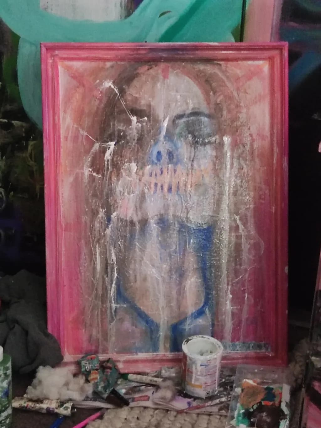 Weathered Skull Portrait