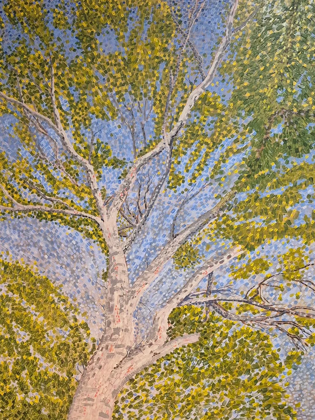 Pointillist Tree Canopy