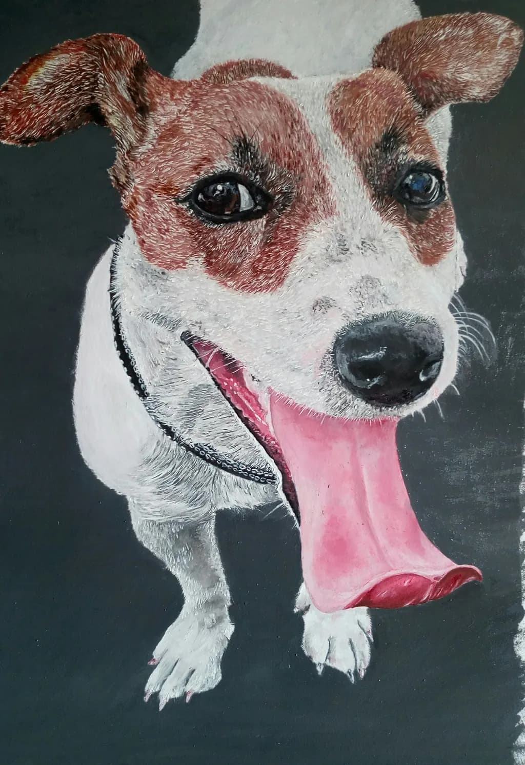 Happy Dog Portrait