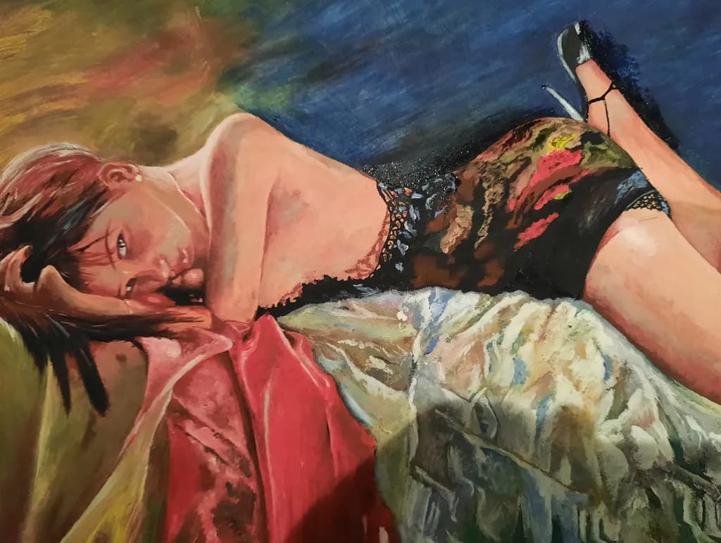 Reclining in Color