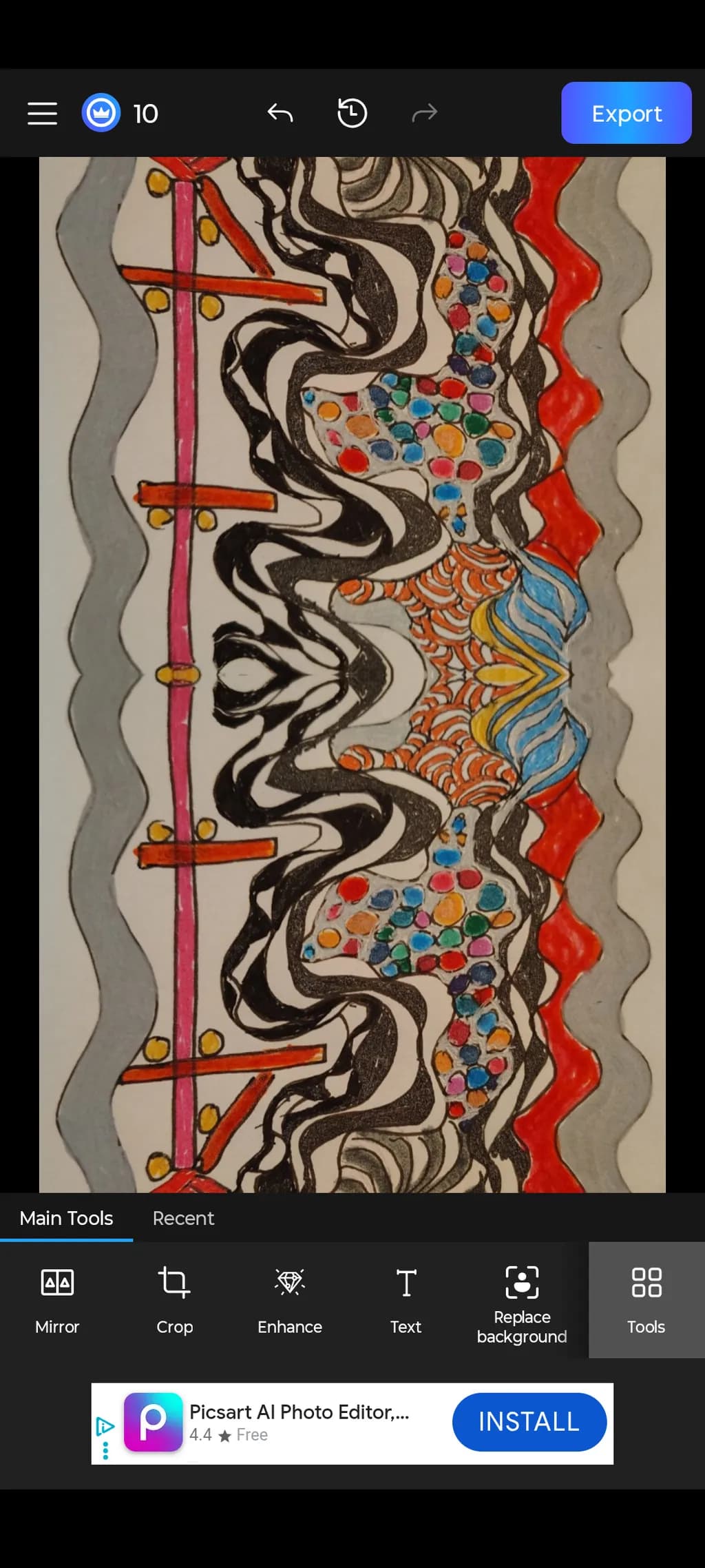 Colorful Abstract Pattern
