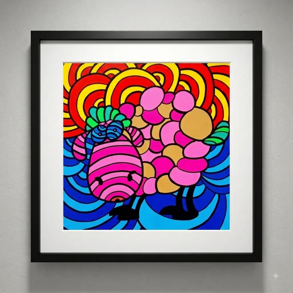 Garden of Bold Colors