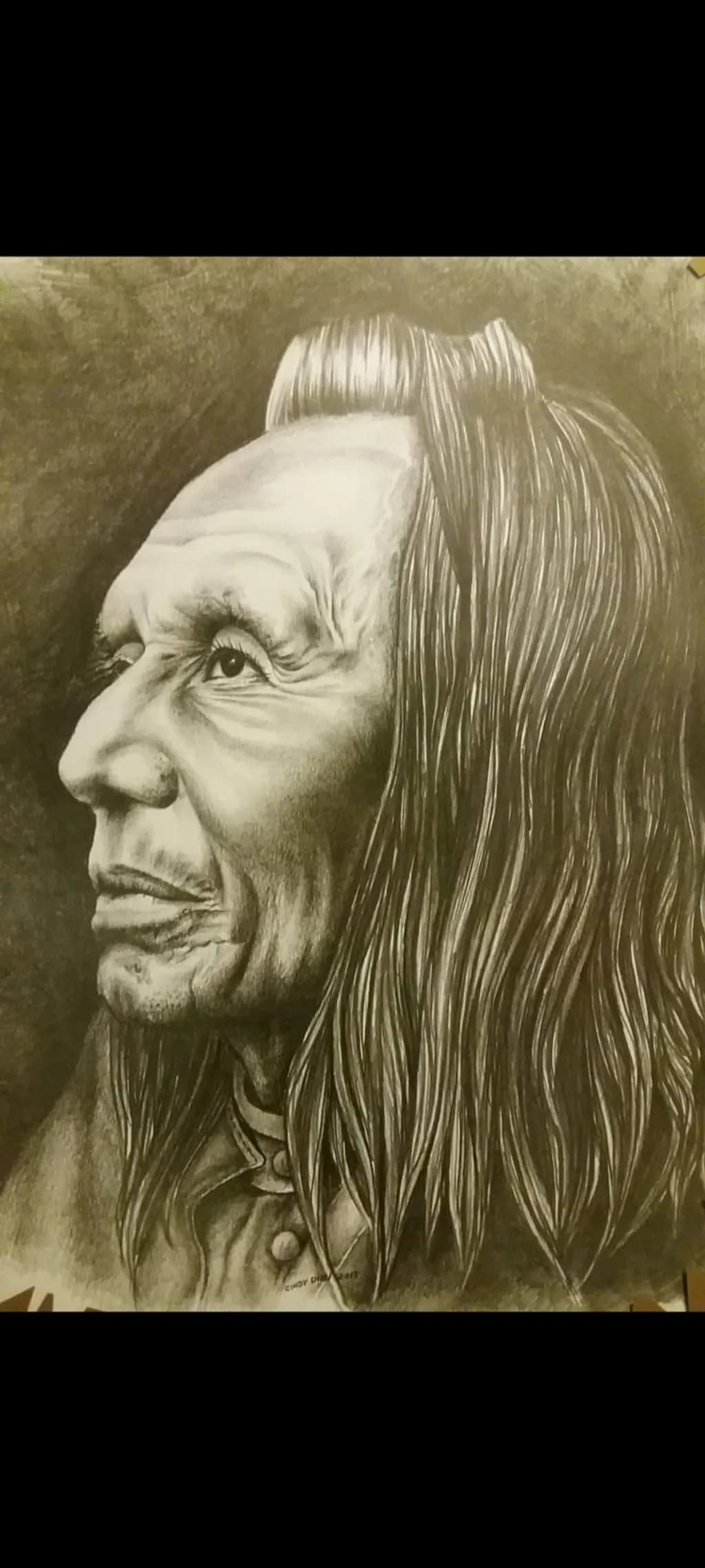 Weathered Gaze