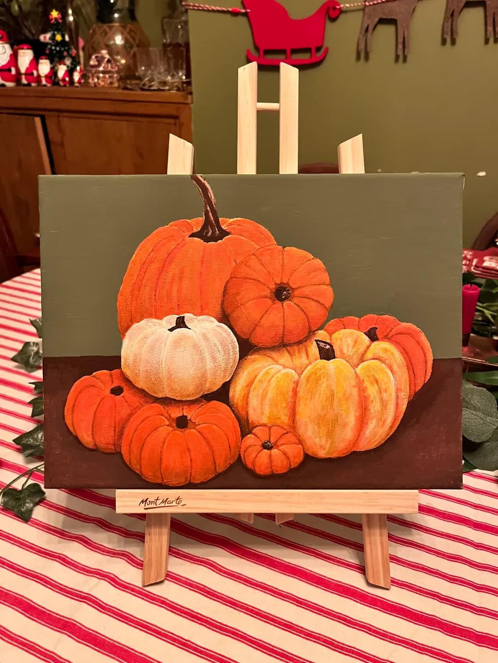 Pumpkin Harvest Still Life