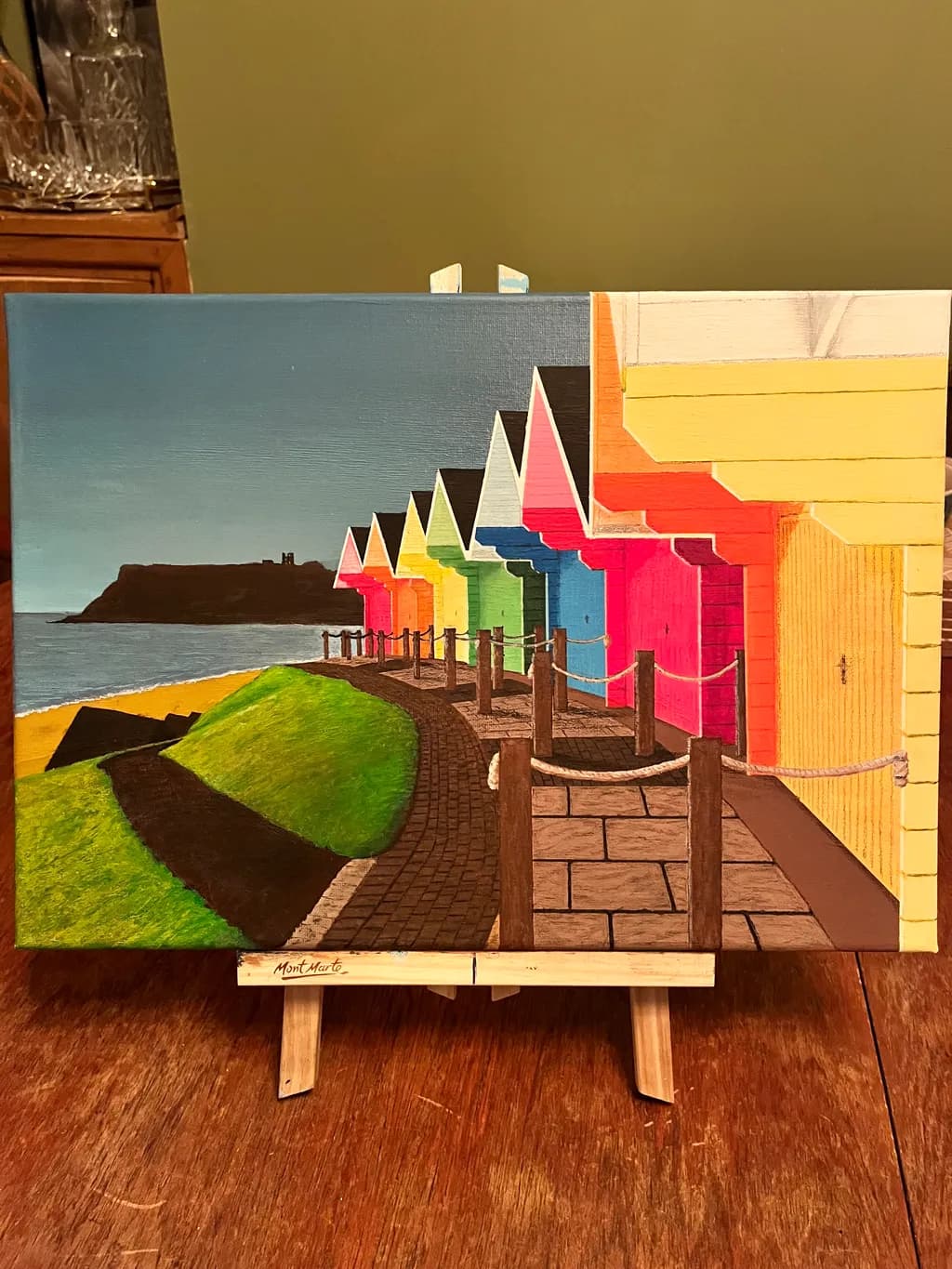 Colorful Coastal Rowhouses