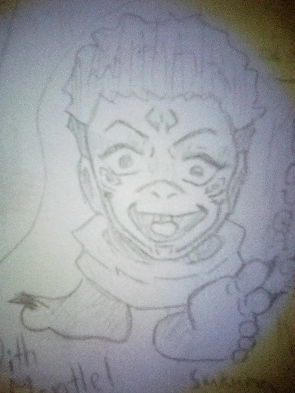 Cheerful Anime Portrait