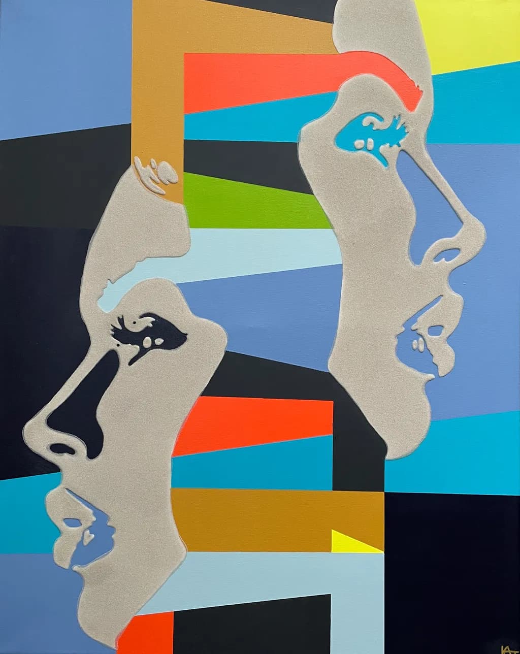 Chromatic Face Study