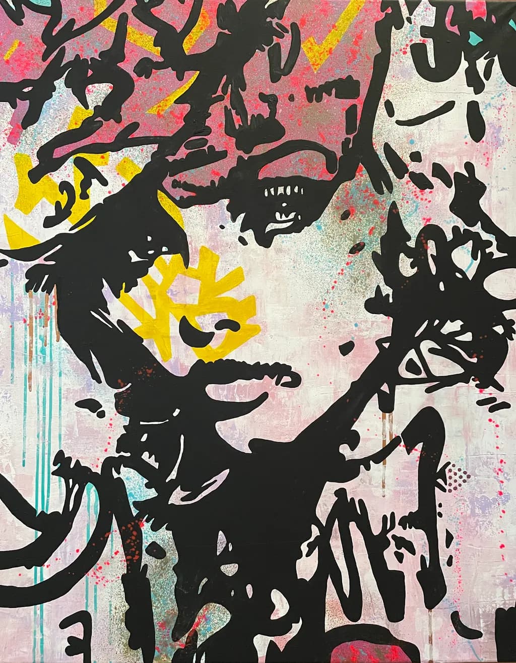 Abstract Black Silhouettes