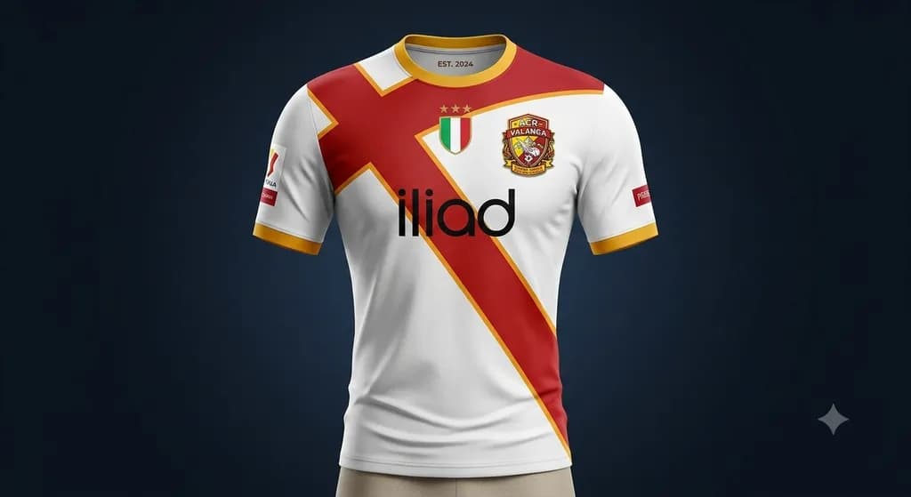 ACR Valanga Red Sash Jersey