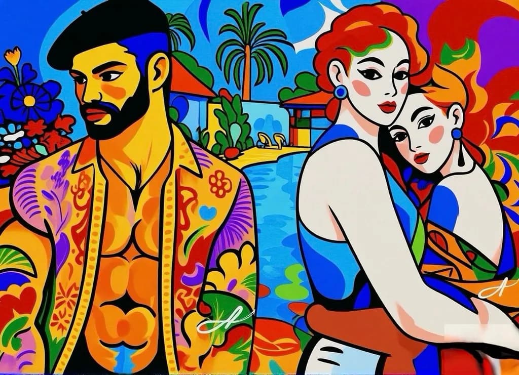 Tropical Pool Trio