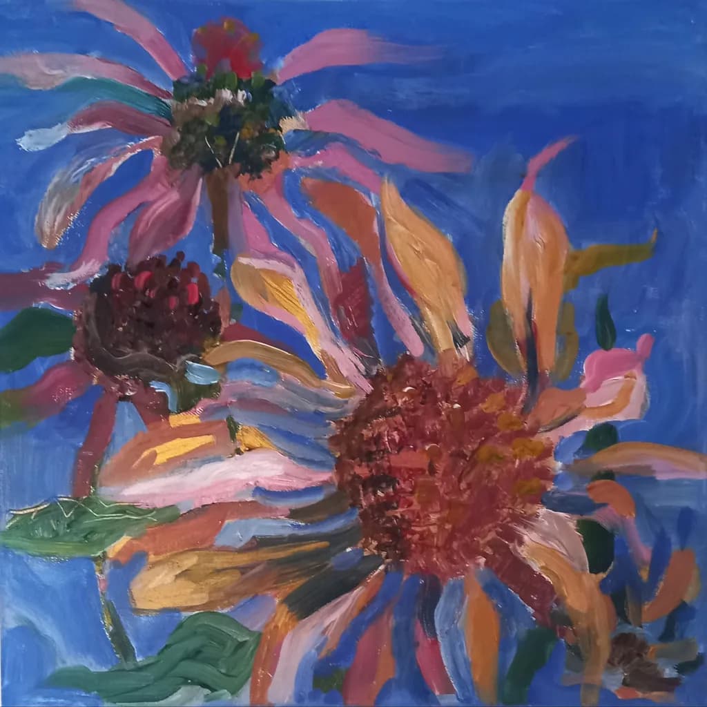 Blue Garden Bloom