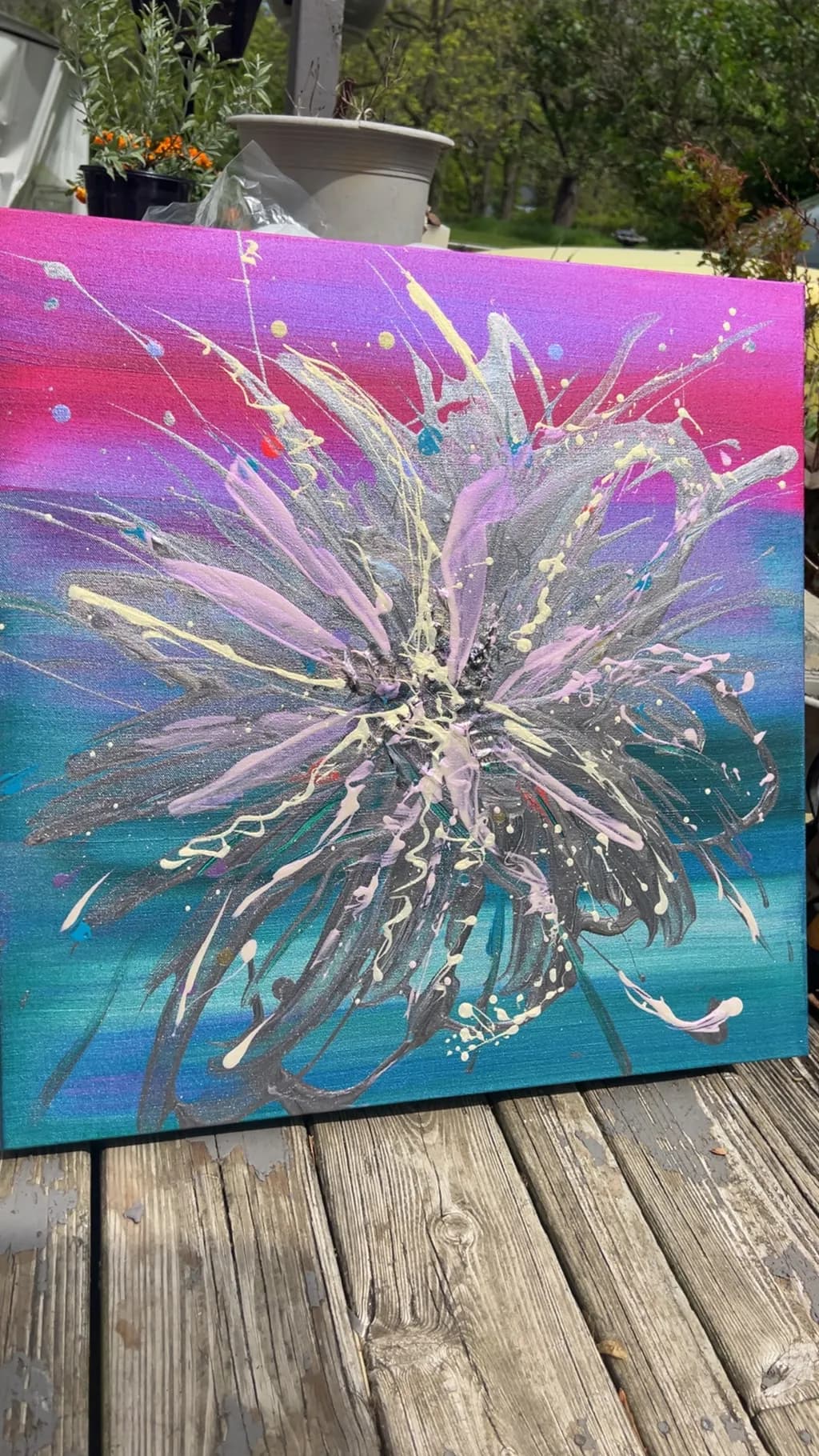 Explosive Lavender Bloom