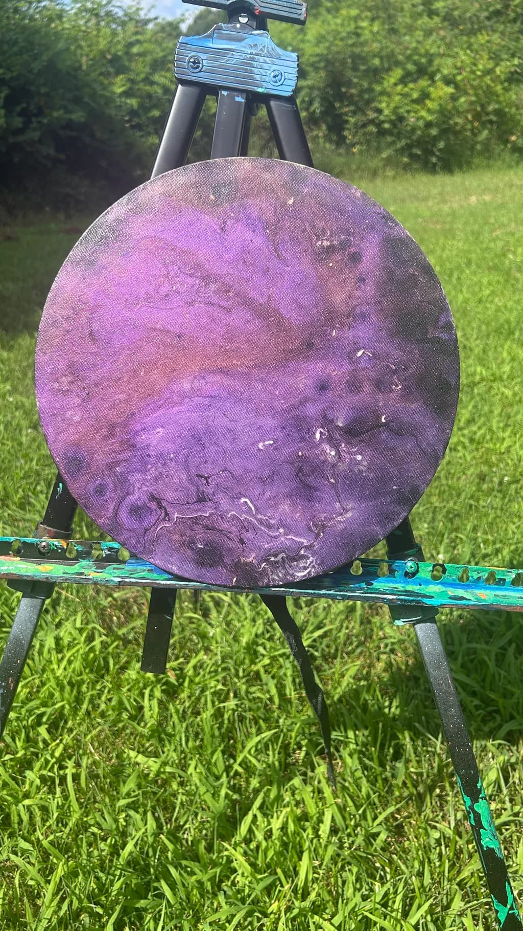 Purple Cosmic Currents