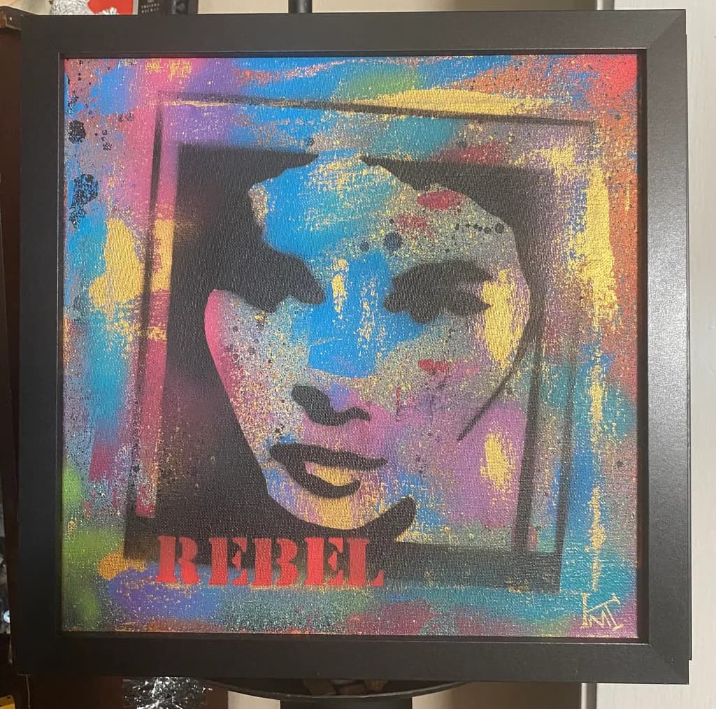 Rebel Portrait in Color