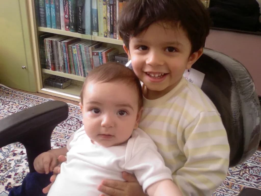 Sibling Embrace