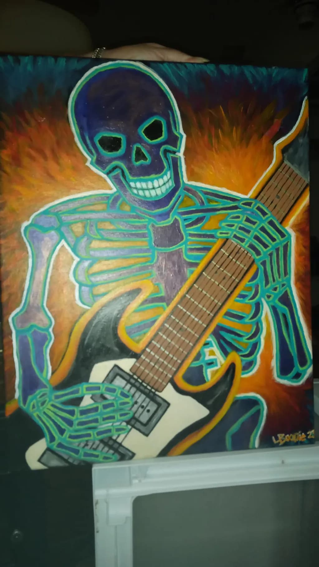 Skeleton Guitarist