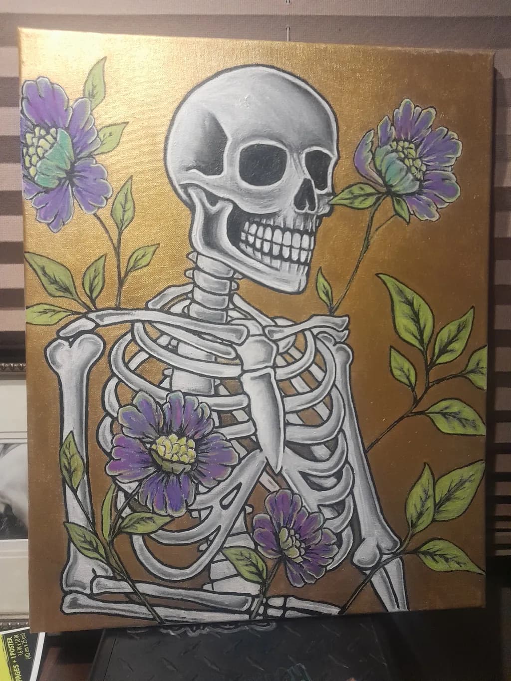 Floral Skeleton
