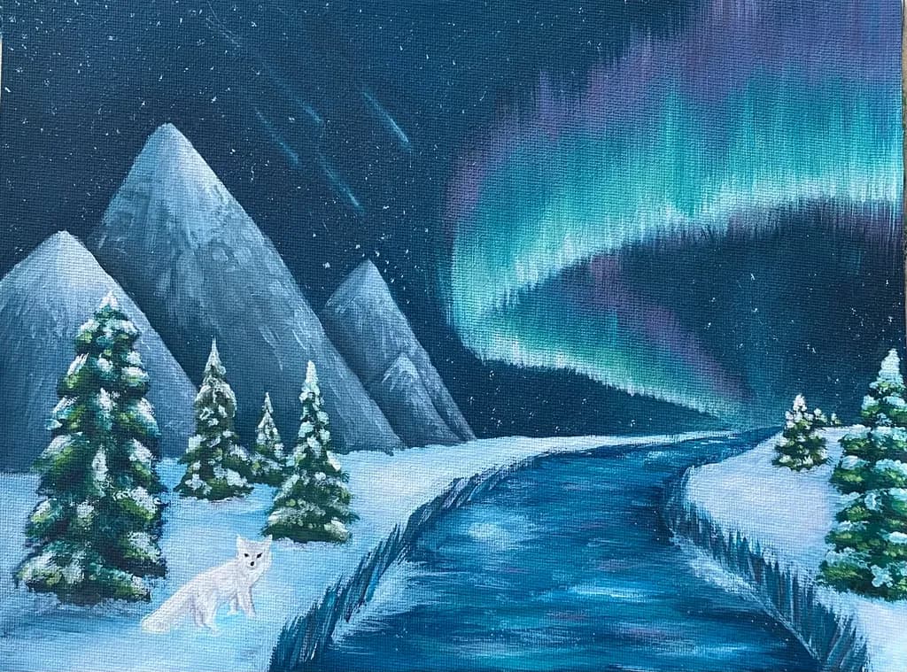 Aurora Mountain River