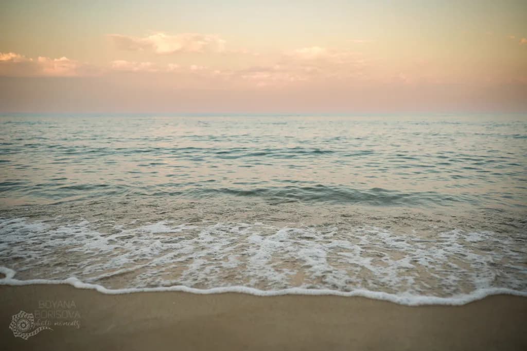 Ocean Shoreline Glow