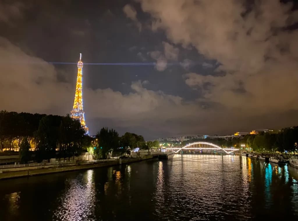 Paris Night Reflections