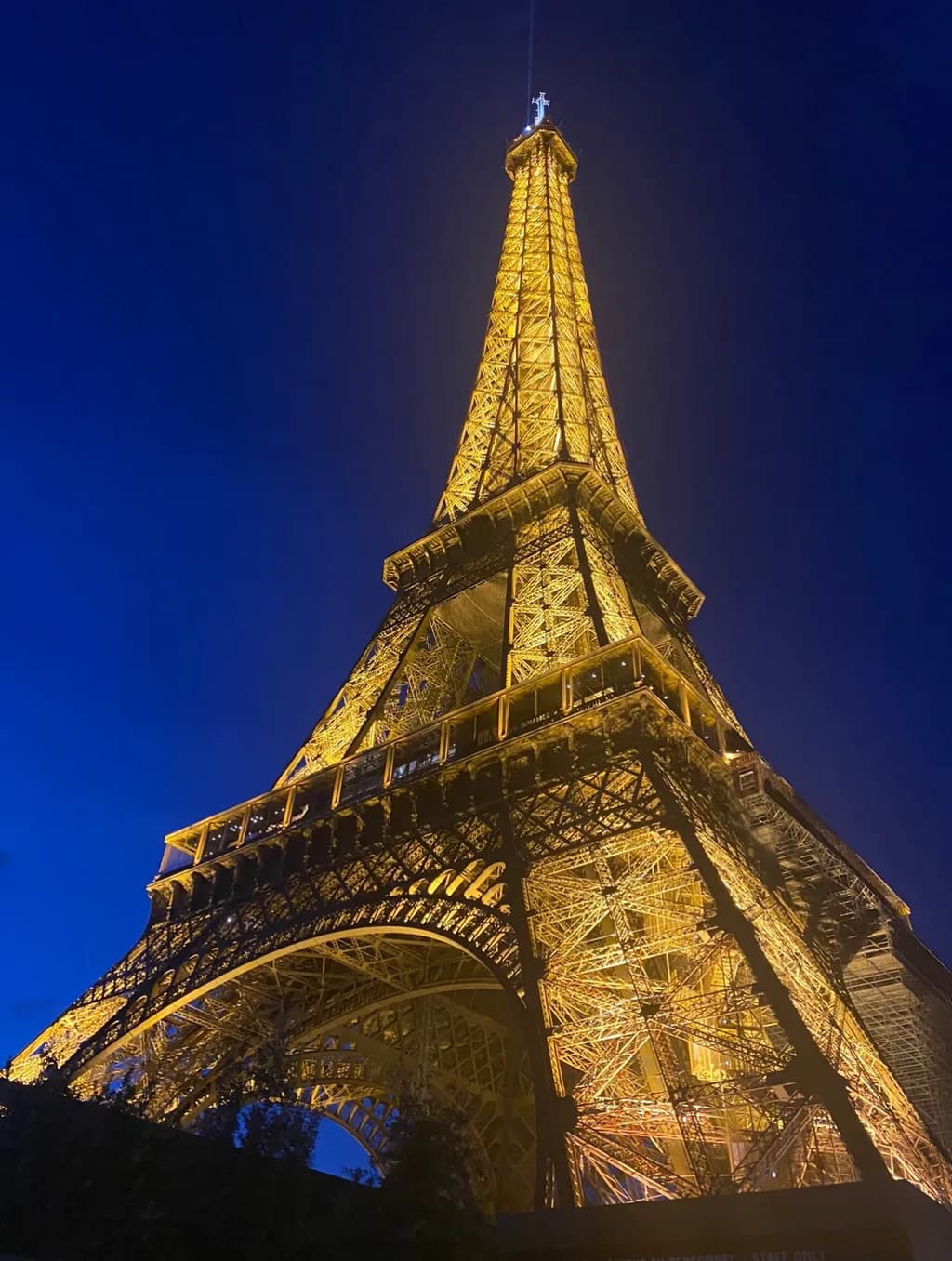 Eiffel Tower After Dark