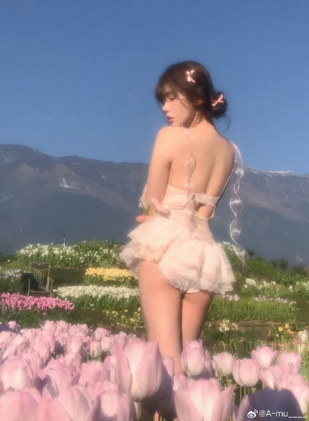 Tulip Garden Portrait