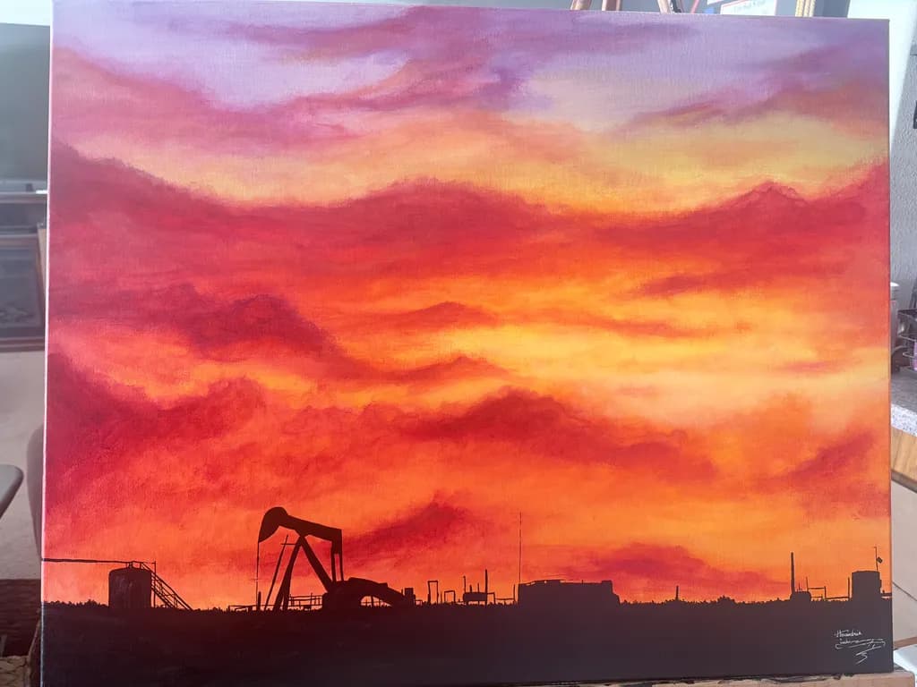 Oilfield Sunset 恒一
