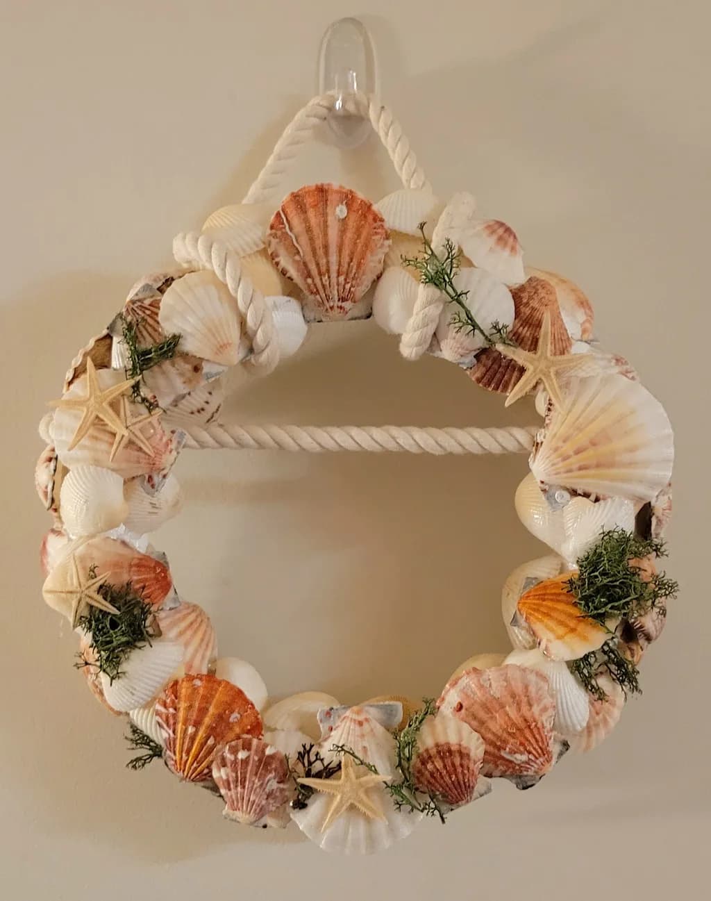 Seashell Starfish Wreath