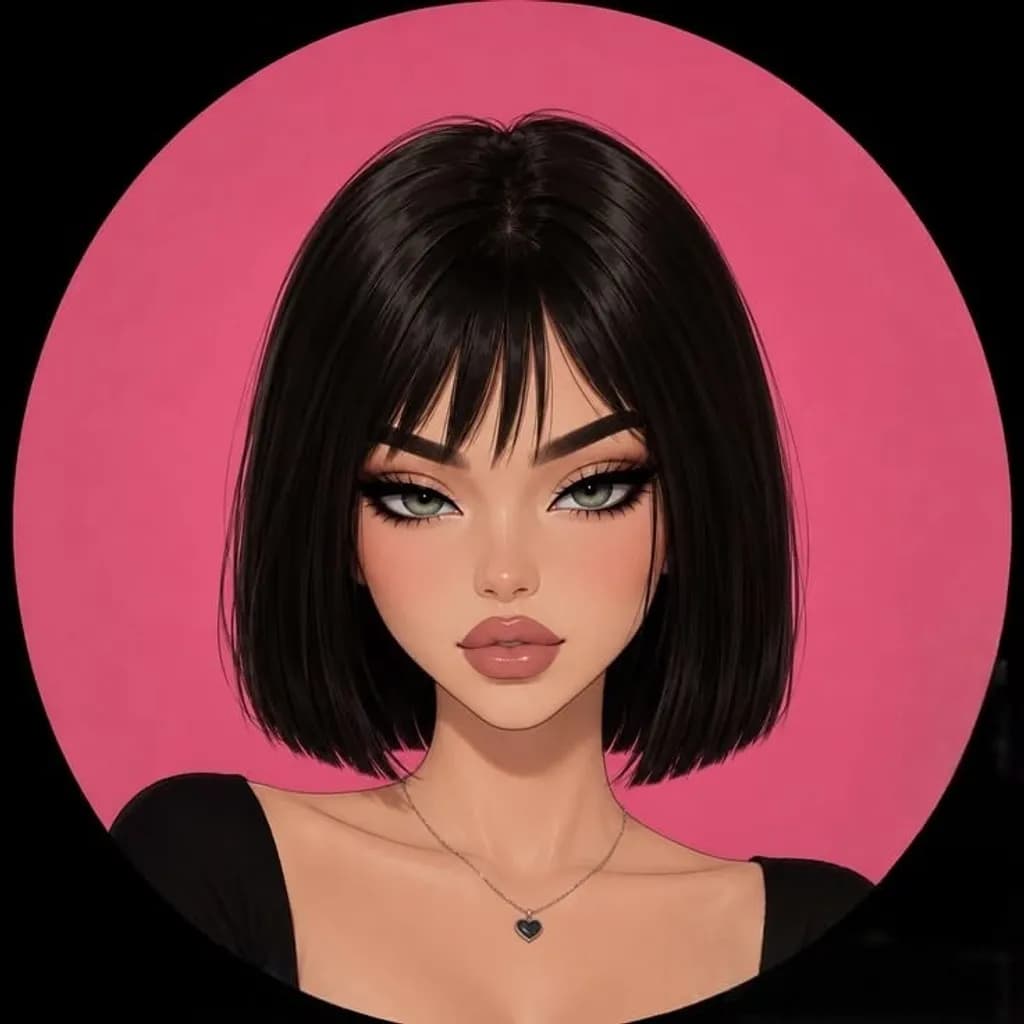 Pink Halo Portrait